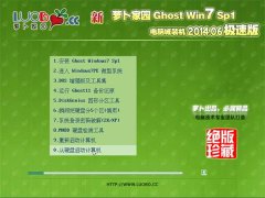 ܲ԰ Ghost Win7 SP1 ԳǼٰ v2014.06