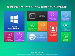 ܲ԰Ghost Win10 (X64) װ2017V06(Զ)