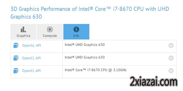 Intel Core i7-8670 